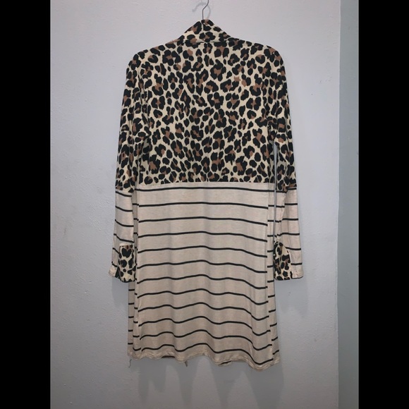 Leopard Print Cardigan - Picture 3 of 6